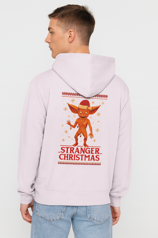 Stranger Christmas Monster – Retro Pixel Art Holiday Hoodie